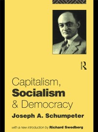 Cover Capitalism, Socialism and Democracy