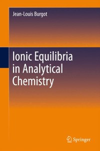 Cover Ionic Equilibria in Analytical Chemistry
