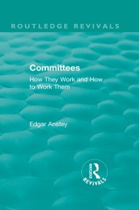 Cover Routledge Revivals: Committees (1963)