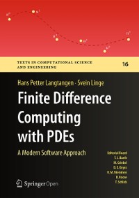 Cover Finite Difference Computing with PDEs