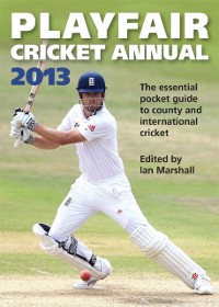 Cover Playfair Cricket Annual 2013