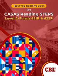 Cover Test Prep Reading Book for CASAS Reading STEPS Level A-Forms 621R and 622R