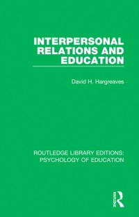 Cover Interpersonal Relations and Education