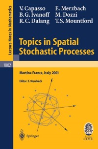 Cover Topics in Spatial Stochastic Processes