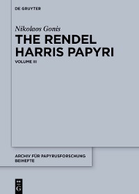 Cover The Rendel Harris Papyri