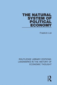 Cover Natural System of Political Economy