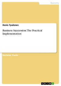 Cover Business Succession. The Practical Implementation