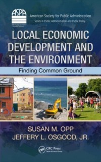 Cover Local Economic Development and the Environment