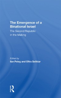 Cover The Emergence Of A Binational Israel