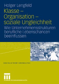 Cover Klasse - Organisation - soziale Ungleichheit