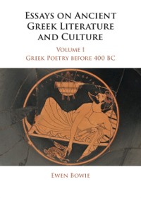 Cover Essays on Ancient Greek Literature and Culture