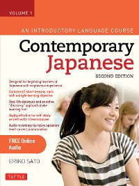 Cover Contemporary Japanese Textbook Volume 1