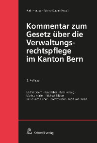 Cover Kommentar zum Gesetz über die Verwaltungsrechtspflege im Kanton Bern