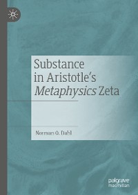 Cover Substance in Aristotle's Metaphysics Zeta