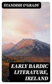 Cover Early Bardic Literature, Ireland