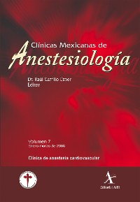 Cover Clínica de anestesia cardiovascular CMA Vol. 7