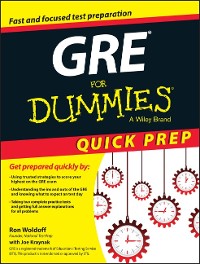 Cover GRE For Dummies Quick Prep