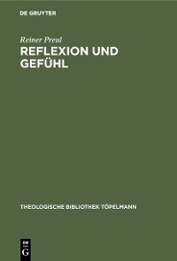 Cover Reflexion und Gefühl