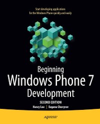 Cover Beginning Windows Phone 7 Development