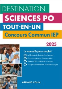 Cover Destination Sciences Po - Concours commun IEP 2025