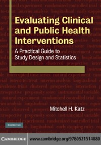 Cover Evaluating Clinical and Public Health Interventions