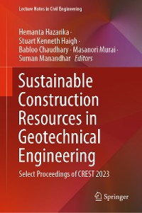 Cover Sustainable Construction Resources in Geotechnical Engineering