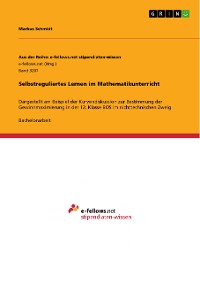 Cover Selbstreguliertes Lernen im Mathematikunterricht