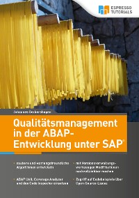 Cover Qualitätsmanagement in der ABAP-Entwicklung unter SAP