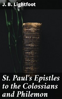 Cover St. Paul's Epistles to the Colossians and Philemon
