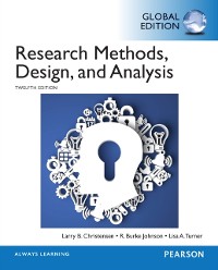 Cover Research Methods, Design, and Analysis, Global Edition