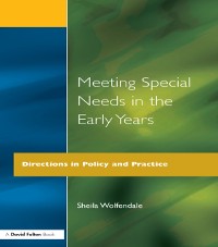 Cover Meeting Special Needs in the Early Years