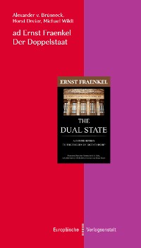 Cover ad Ernst Fraenkel. Der Doppelstaat