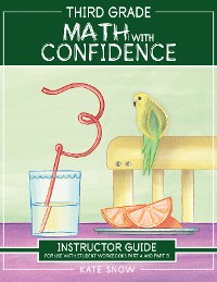Cover Third Grade Math with Confidence Instructor Guide (Math with Confidence)
