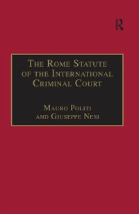 Cover Rome Statute of the International Criminal Court
