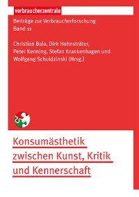 Cover Beiträge zur Verbraucherforschung Band 11