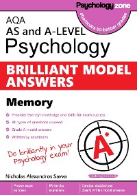 Cover AQA Psychology BRILLIANT MODEL ANSWERS: Memory