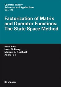 Cover Factorization of Matrix and Operator Functions: The State Space Method