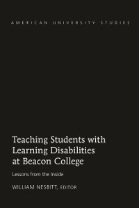 Cover Teaching Students with Learning Disabilities at Beacon College