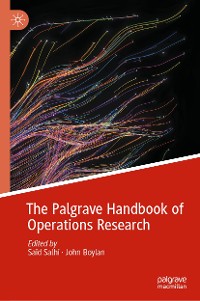 Cover The Palgrave Handbook of Operations Research	