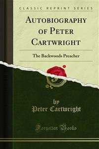 Cover Autobiography of Peter Cartwright