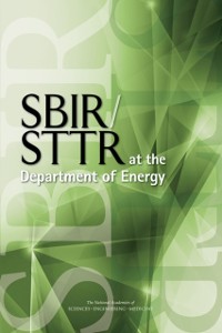 Cover SBIR/STTR at the Department of Energy