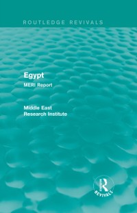 Cover Egypt (Routledge Revival)