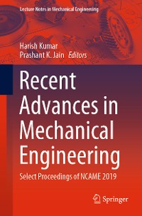 Cover Recent Advances in Mechanical Engineering