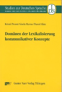 Cover Domänen der Lexikalisierung kommunikativer Konzepte