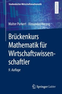 Cover Brückenkurs Mathematik für Wirtschaftswissenschaftler
