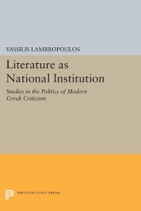 Cover Literature as National Institution