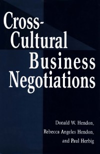 Cover Cross-Cultural Business Negotiations