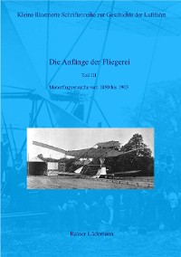 Cover Die Anfänge der Fliegerei Teil III