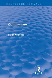 Cover Continuities (Routledge Revivals)