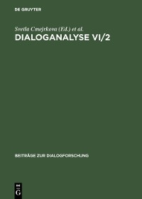 Cover Dialoganalyse VI/2